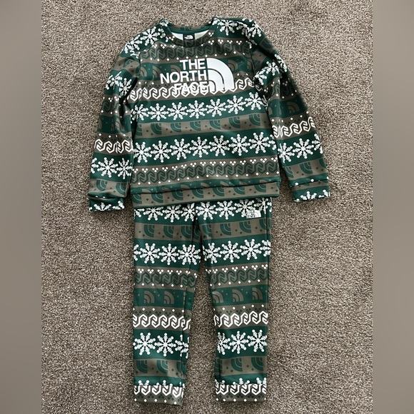The‎ North Face Winter Jogging Suit Toddler Size 6 - Picture 1 of 3